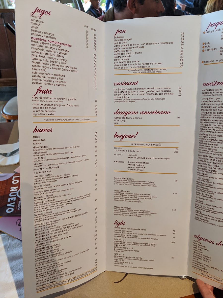 Con Sabor a Café Menu - Image 6